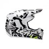 KASK MOTOCYKLOWY Z GOGLAMI JUNIOR LEATT MOTO 3.5 ZEBRA L
